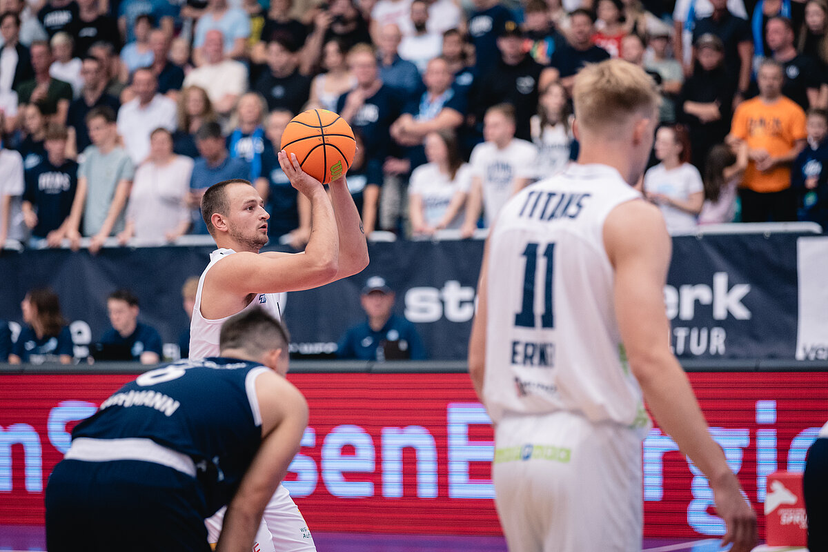 ProA: Titans start the season victoriously against DÜsseldorf – Dresden Titans